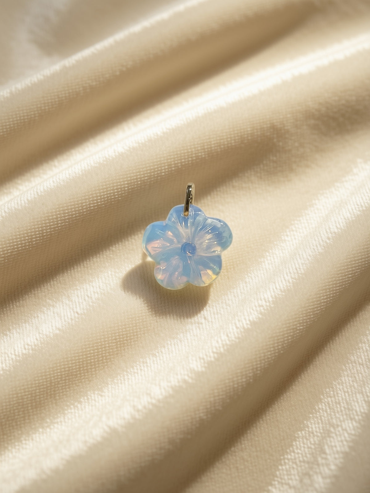 Blue Flower Pendant
