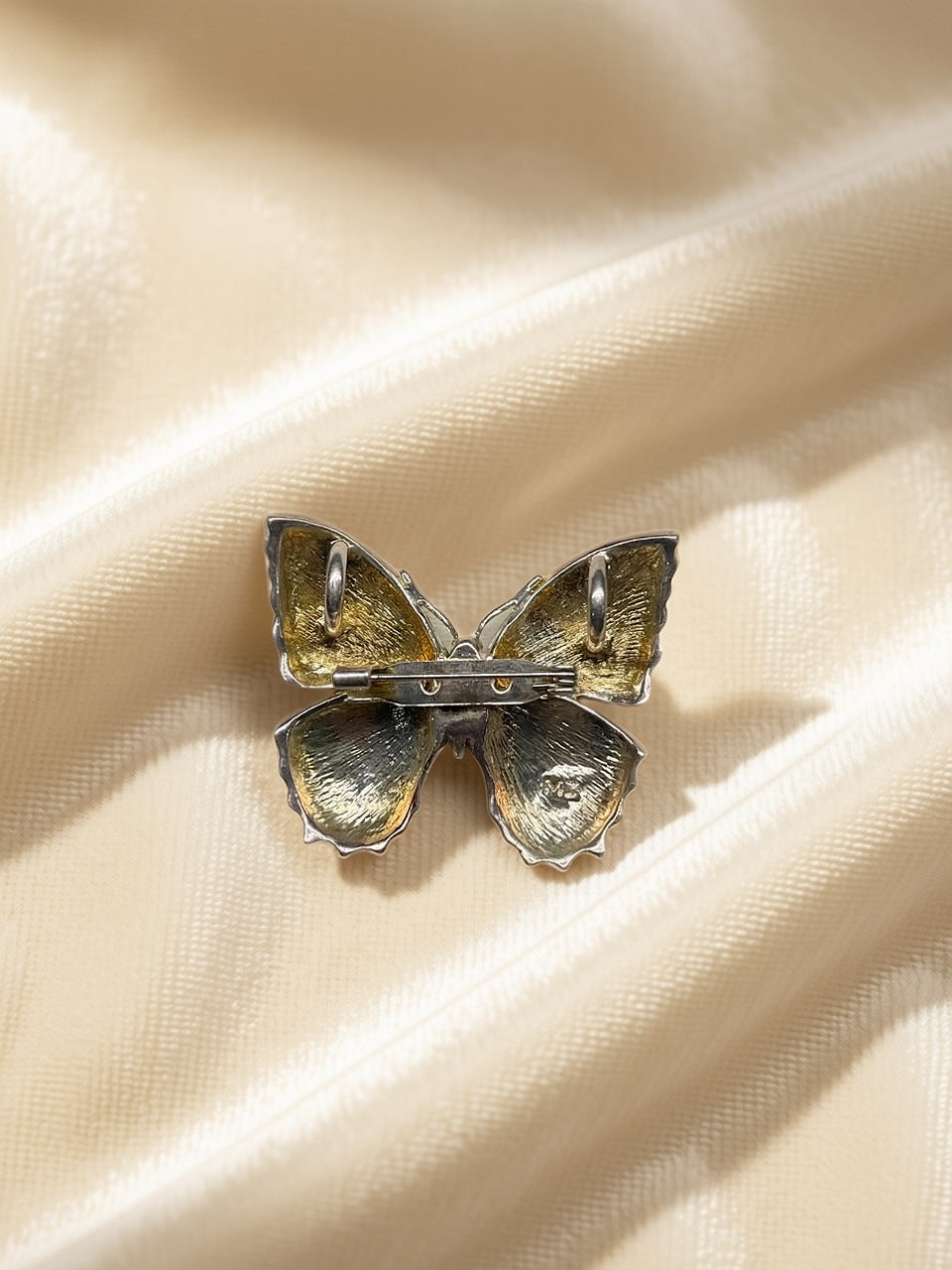 Purple Butterfly Brooch