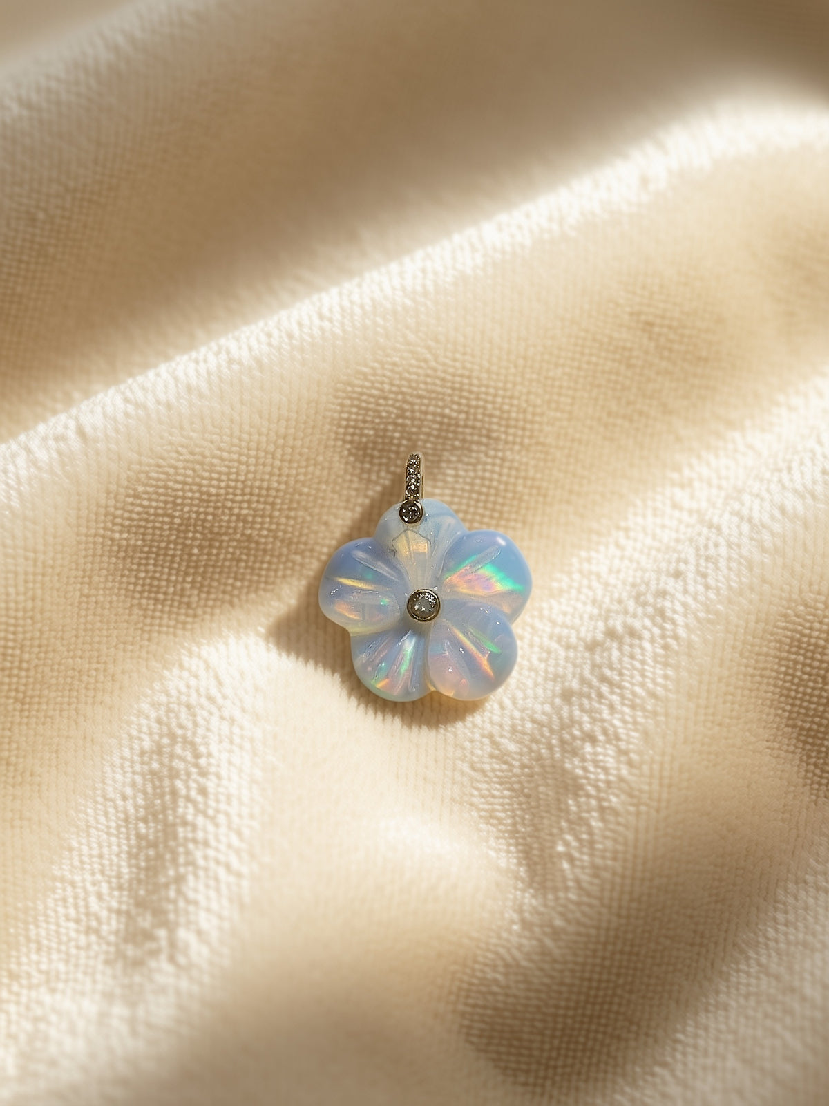 Blue Flower Pendant