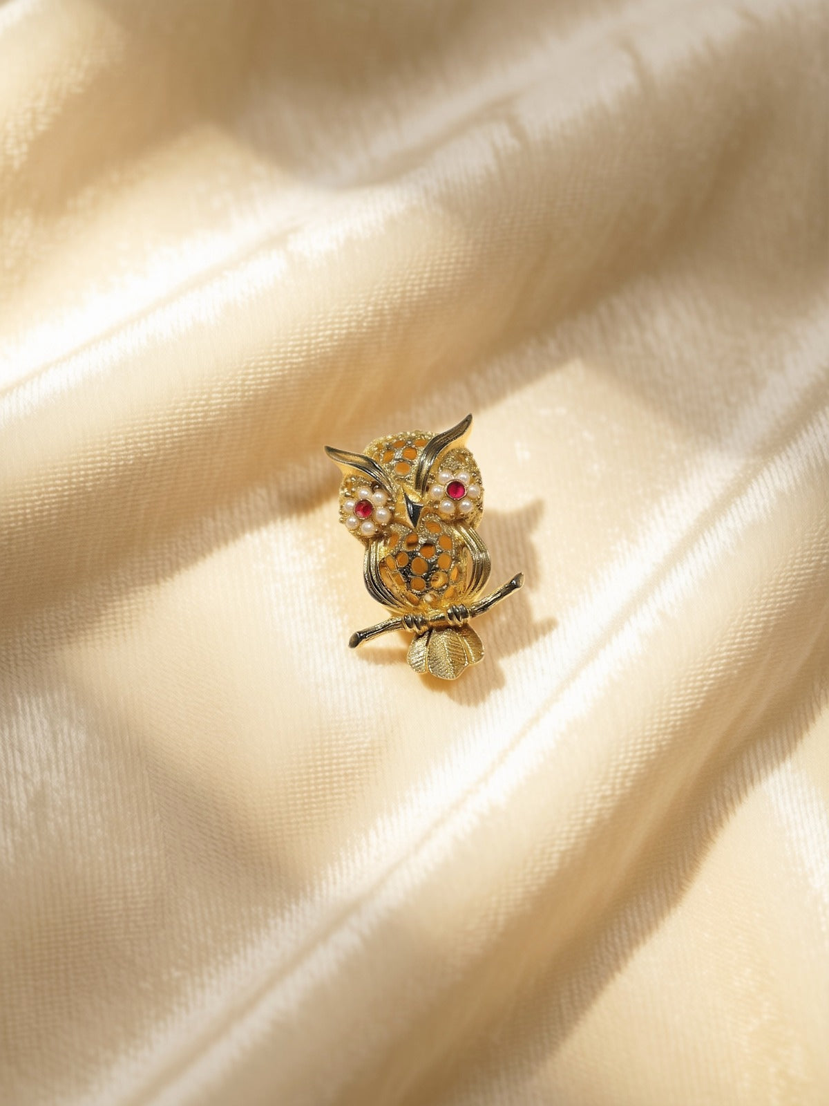 Owl Brooch