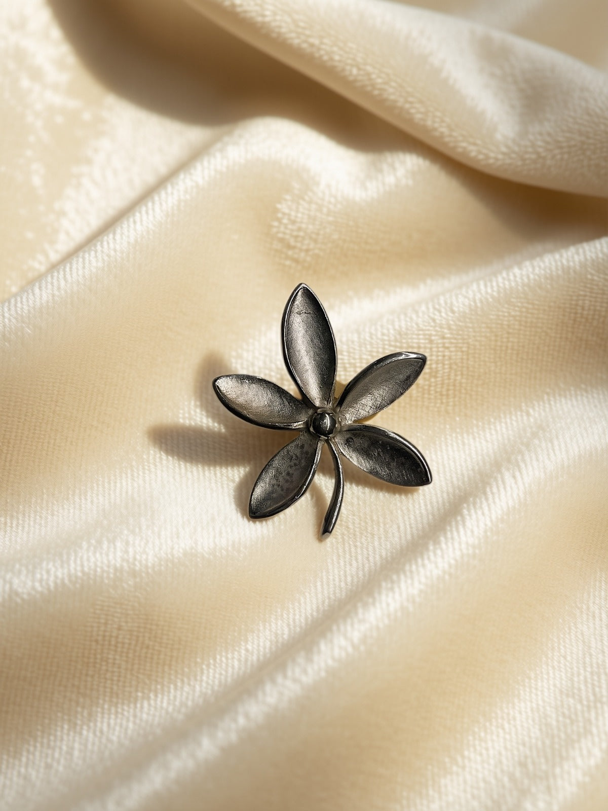 Five Petal Flower Brooch
