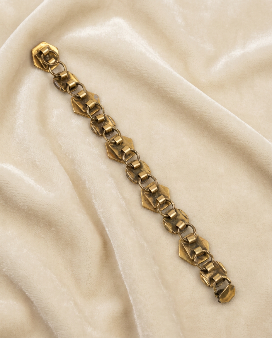 Vintage Book Chain Bracelet