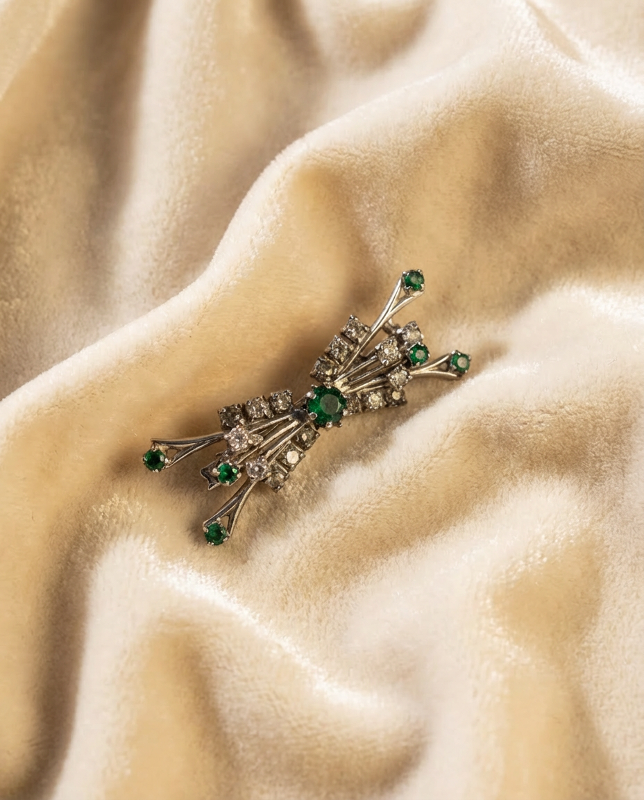Vintage Bow Brooch