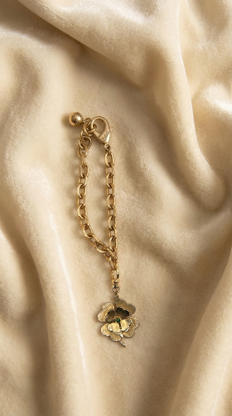 Vintage Lulu Frost Shamrock Bracelet
